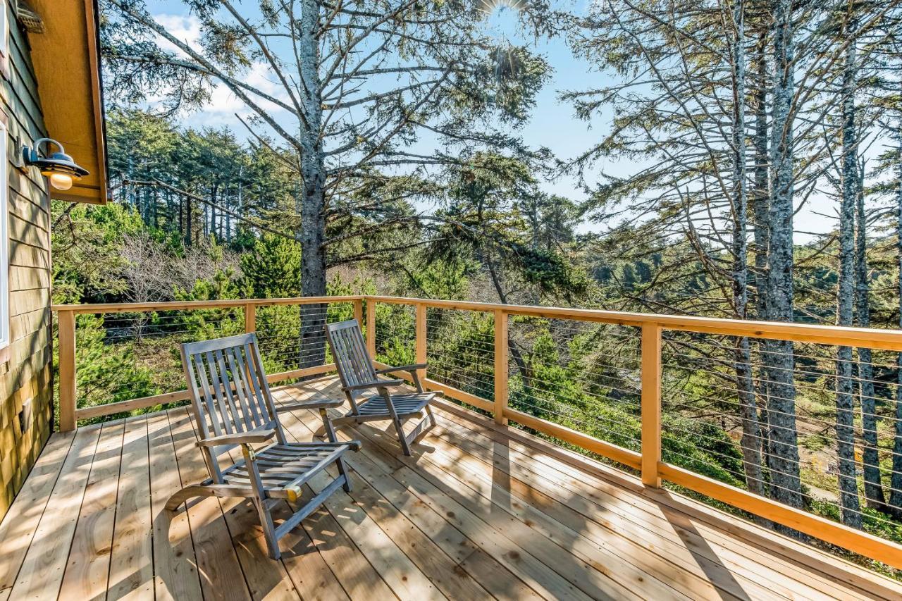 Yaquina Lighthouse View Beach Home Newport Exteriér fotografie