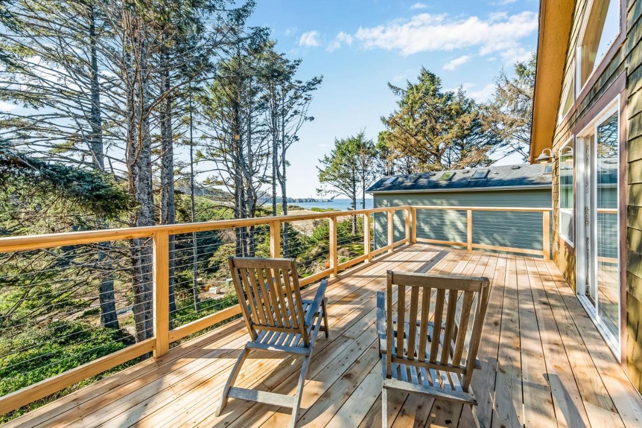 Yaquina Lighthouse View Beach Home Newport Exteriér fotografie